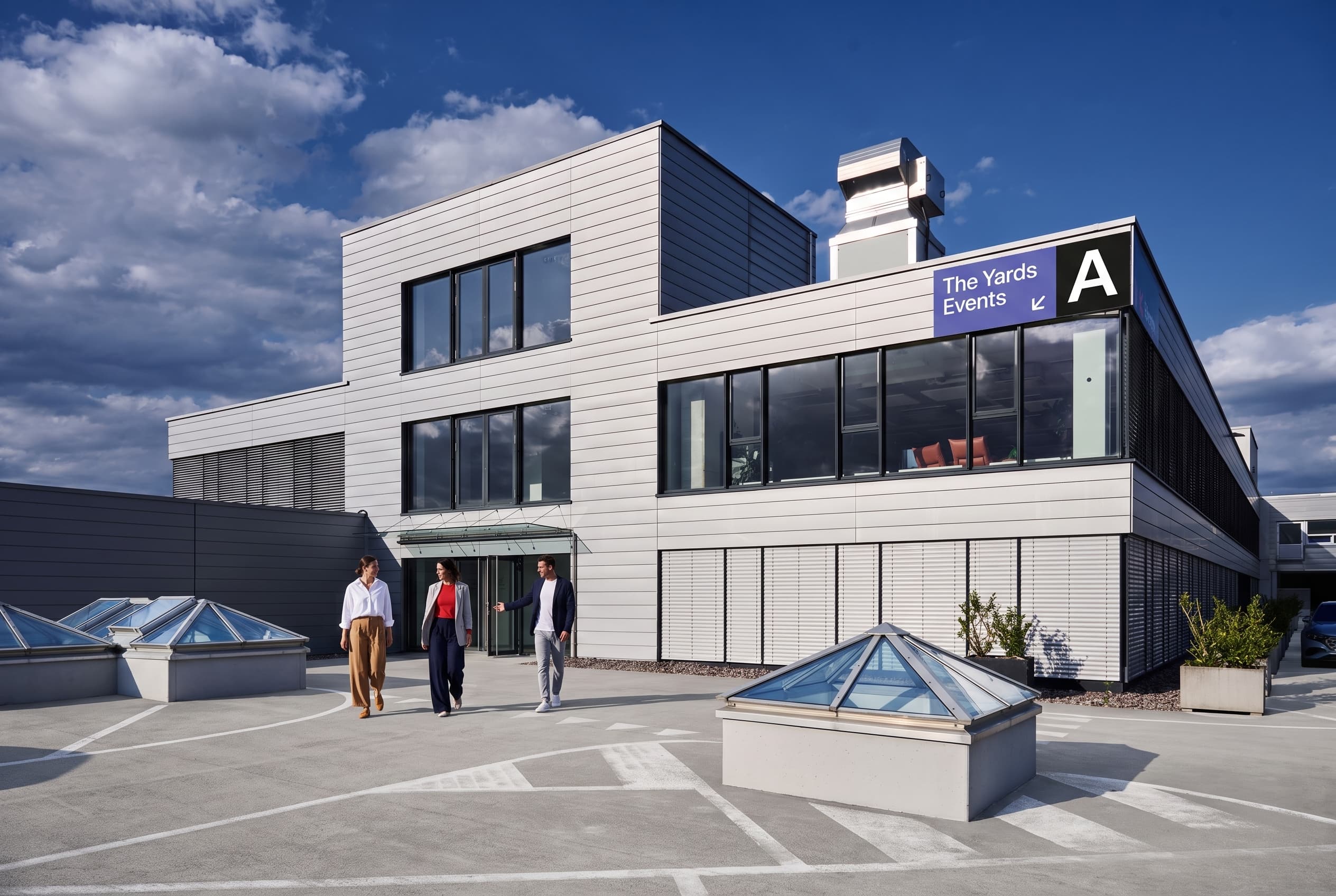 Aussen Gebäude.
